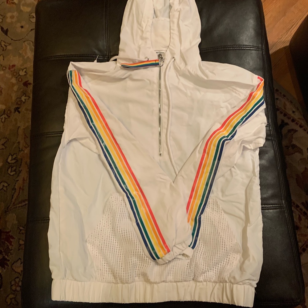 White rain quarter zip